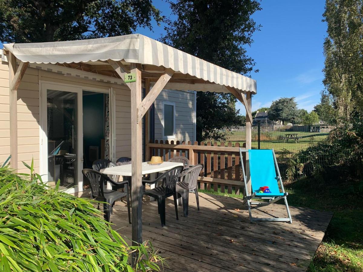 Camping De L'Etang Du Pays Blanc 게랑드 외부 사진