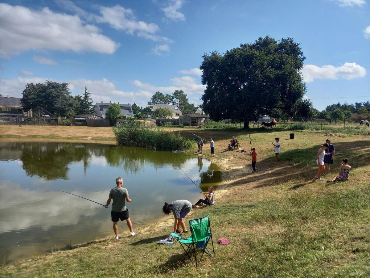 Camping De L'Etang Du Pays Blanc 게랑드 외부 사진