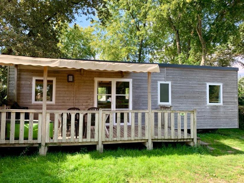 Camping De L'Etang Du Pays Blanc 게랑드 외부 사진